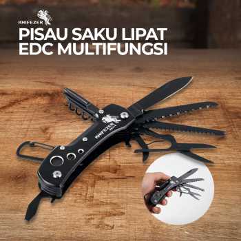 Jual KNIFEZER Pisau Swiss Army Pocket Knife EDC Multifungsi