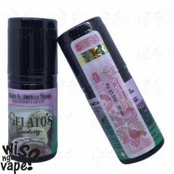 Gelatos V2 Cranberry 30ml - Pods Friendly Liquid J99 Vapepackers