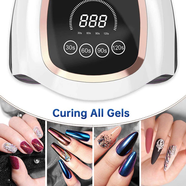 BLUEQUE Pengering Kutek UV Lamp Nail Dryer 168W - BQV3