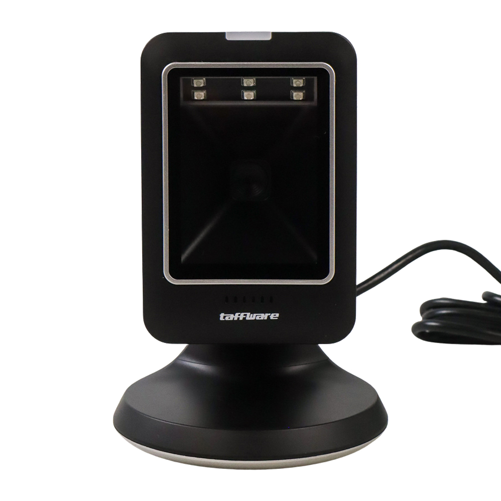Taffware Desktop Barcode Scanner Portable USB 1D 2D QR - MP6300IR