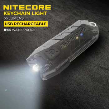 Jual NITECORE Tiny Series USB Rechargeable Keychain Light 55