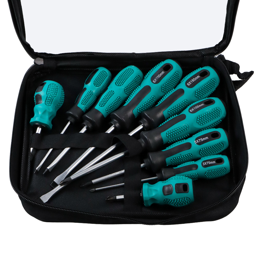Taffware Obeng Set Reparasi Magnetic Head 9 in 1 - SK803