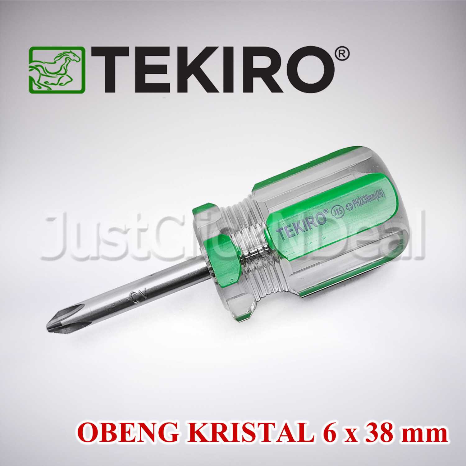 Jual Tekiro Obeng Kristal Plus Minus 6 mm Original | Jakmall.com