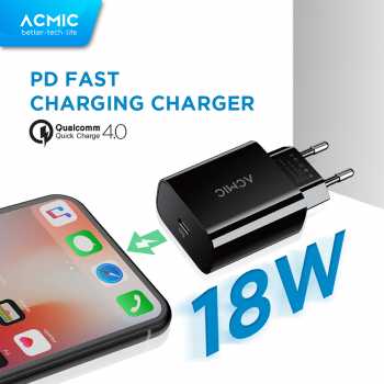 Jual ACMIC CPD18 Charger USB-C PD Power Delivery Fast Charging