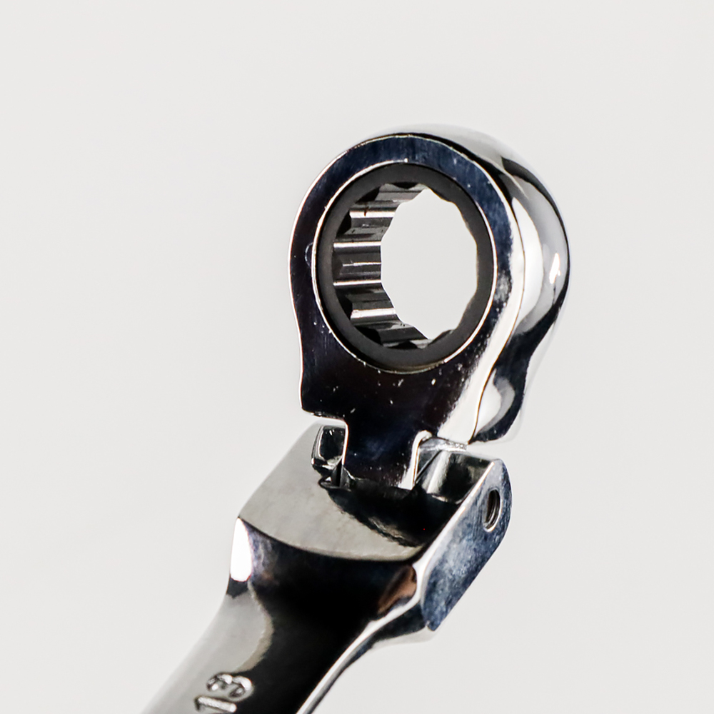OLOEY Kunci Pas Dual Head Combination Ratchet Wrench Flexible Head - CL6-24