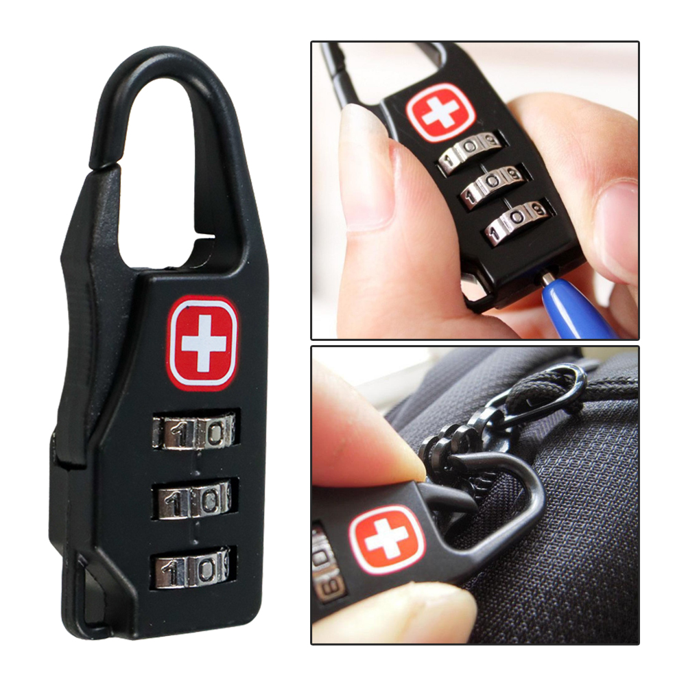 TaffGUARD Swiss Gembok Koper Kode Kombinasi Angka - 104