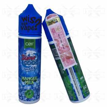 Super Cool Mangue Milk 60ml - Mango Liquid Vape By COF Malaysia