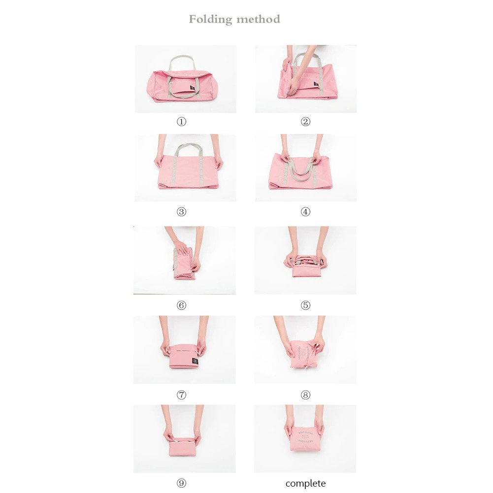 VKTECH Tas Jinjing Travel Bag Duffle Foldable Waterproof 480mm - VK120