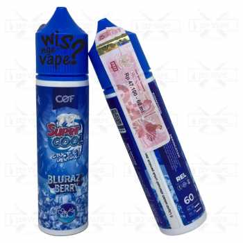 Super Cool Blurazz Berry 60ml - Liquid Vape By COF Malaysia
