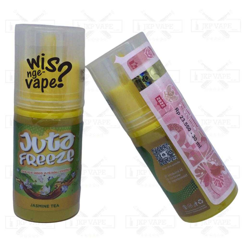 Jual Juta Freeze Jasmine Tea 30ml Salt Nic Liquid Vape RSR
