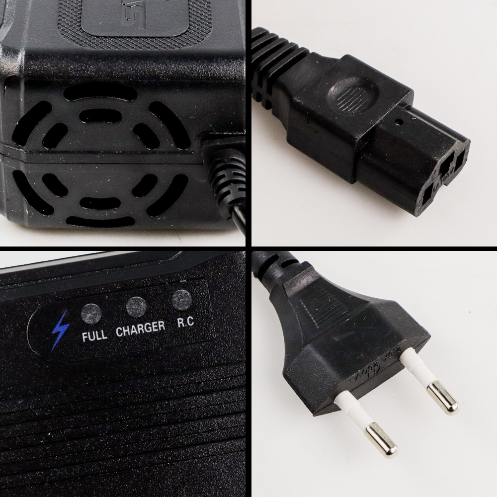 OTOHEROES Charger Aki Sepeda Listrik Portable Battery Charger 48V 2.8A - YF2023-06