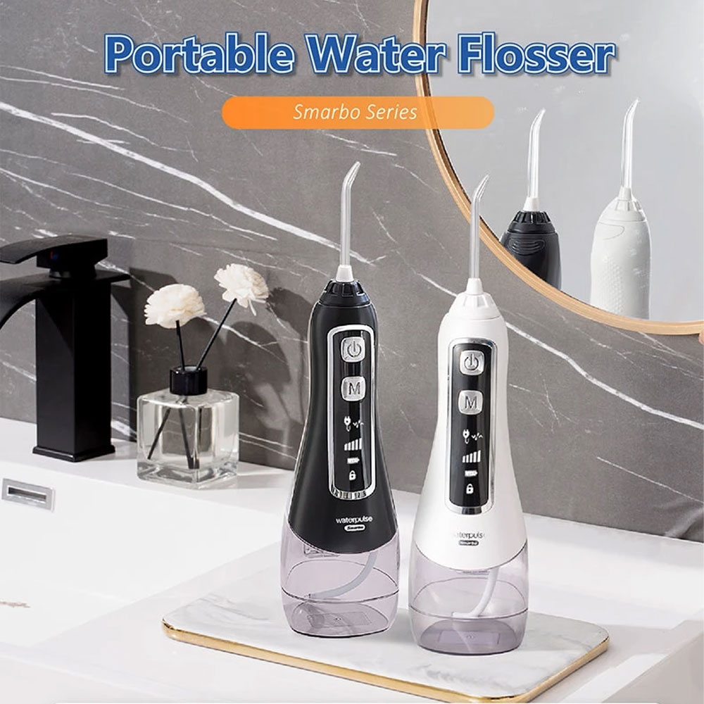 Waterpulse Dental Flosser Semprot Pembersih Gigi 5 Mode 320ml - V580