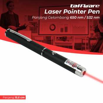 Taffware Laser Pointer Pen Presentasi High Power Baterai AAA - ZY0001
