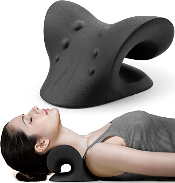 lpcbec Alat Relaksasi Leher Tulang Belakang Neck Pillow Relieve Pain - IPC22