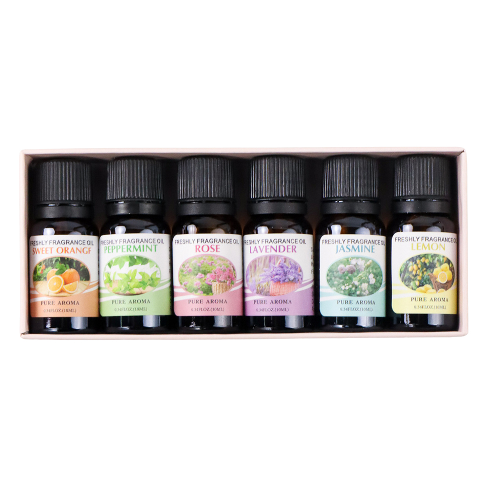 Taffware HUMI Pure Essential Oil Minyak Aromatherapy 6in1 10ml - RHJY