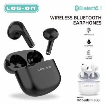 Jual LOG ON TWS WIRELESS EARPHONE ONBUDS II LO8 TRUE