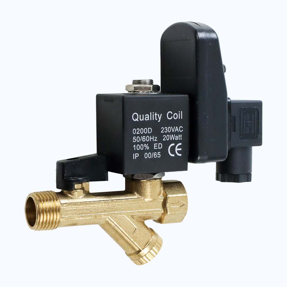 Electric Solenoid Timer Auto Water Valve 1/2 Inch 16Bar 230VAC