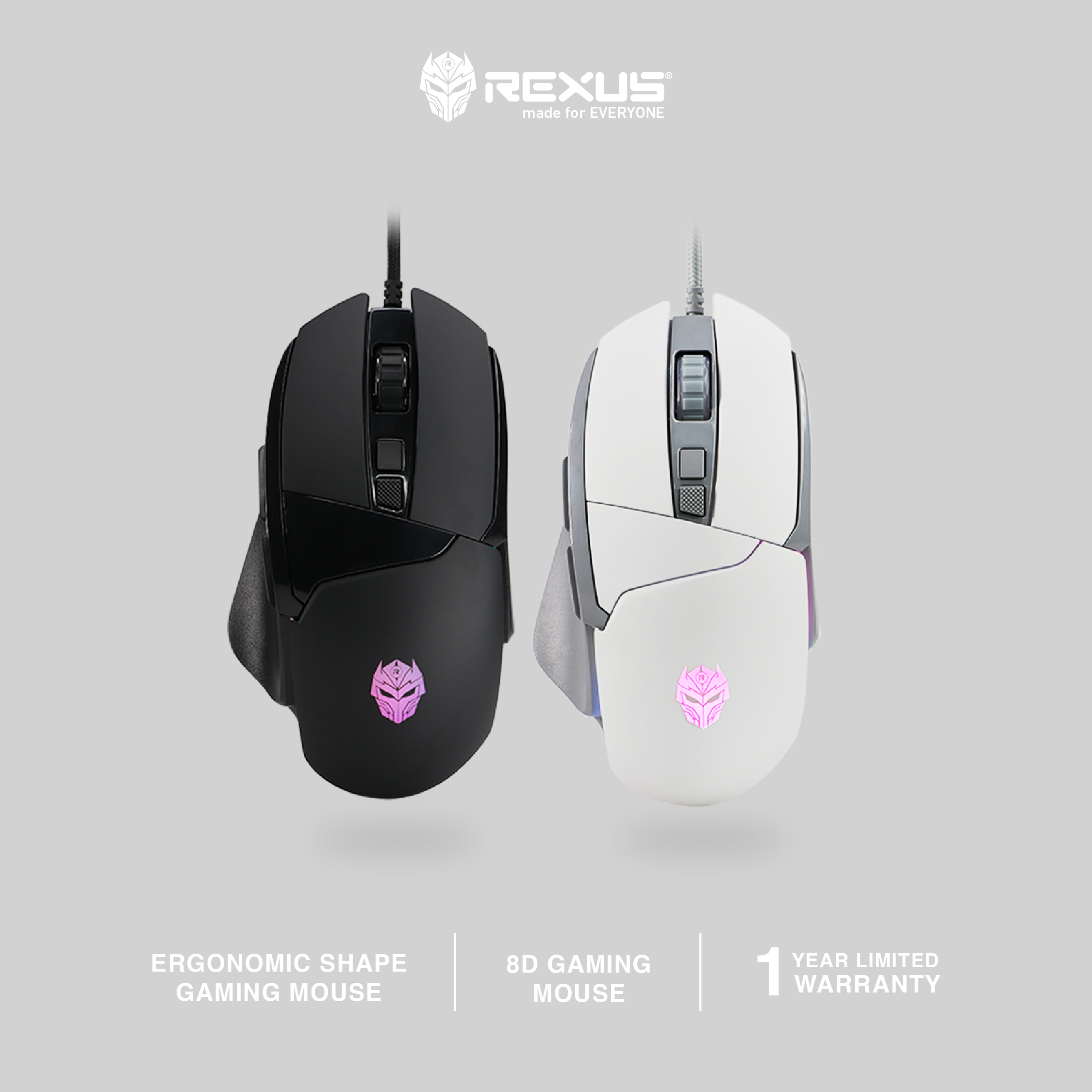 Rexus Mouse Gaming Xierra X18 RIFLE