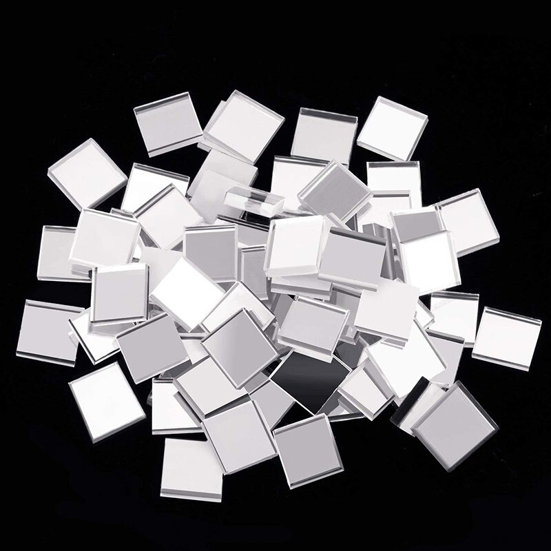 KING SHAN Dekorasi Dinding Mirrors Mosaic Tiles Self Adhesive 1M - XQ211