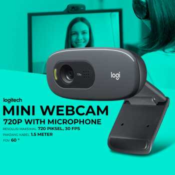 Kamera Webcam Webcam Logitech C270 Drivers Driver Logitech 720p