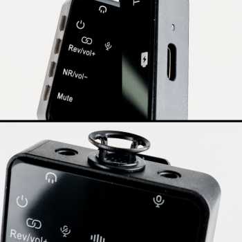 Jual Clip On Microphone Wireless Lavalier Noice Reduction for