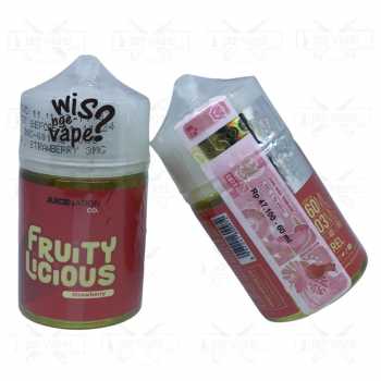 FRUITY LICIOUS STRAWBERRY 60ML - PREMIUM LIQUID VAPE BY JUICENATION