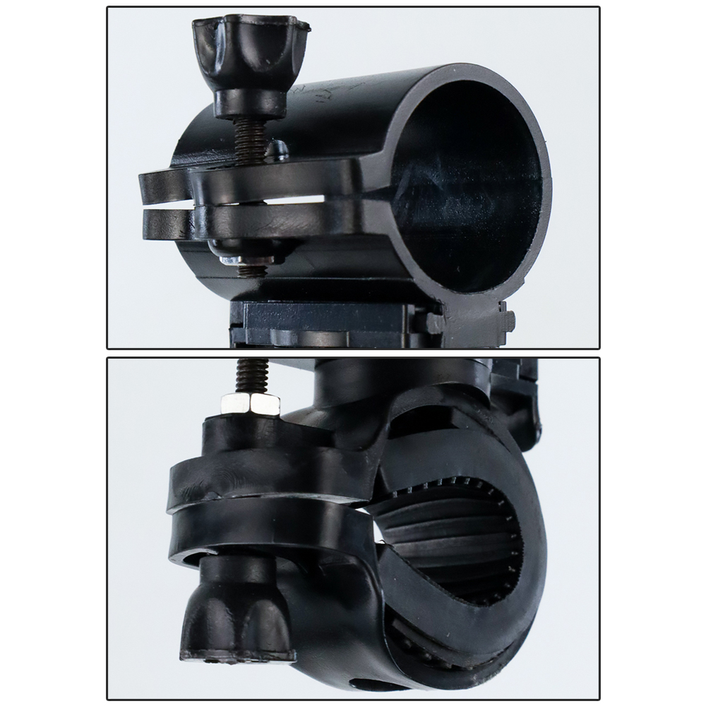 AloneFire Holder Senter Sepeda Flashlight Bracket Mount 360 Degree - AB-2961