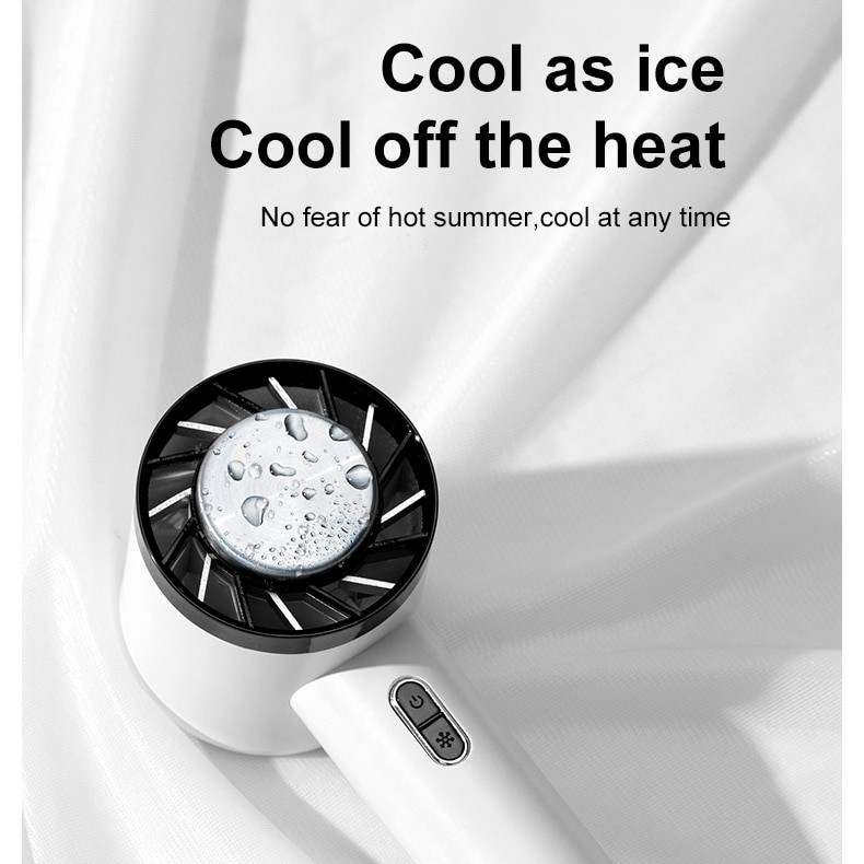Eathtia Kipas Mini Portable Kompres Dingin Handheld Fan with Stand - WX-622