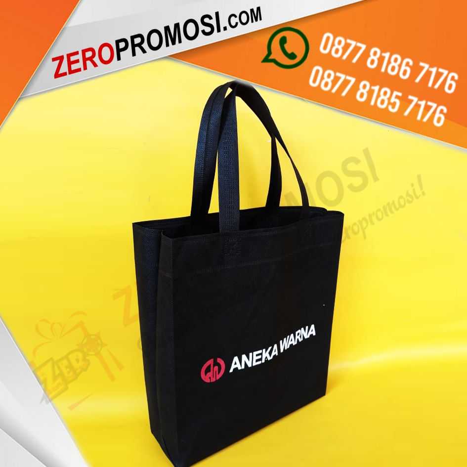 Jual Goodie Bag Handle Box Custom Souvenir Tas Spunbond