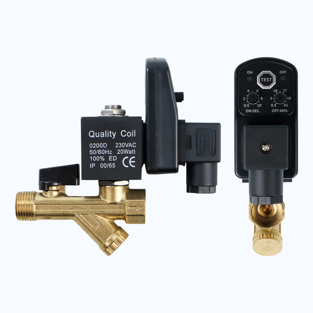 Electric Solenoid Timer Auto Water Valve 1/2 Inch 16Bar 230VAC