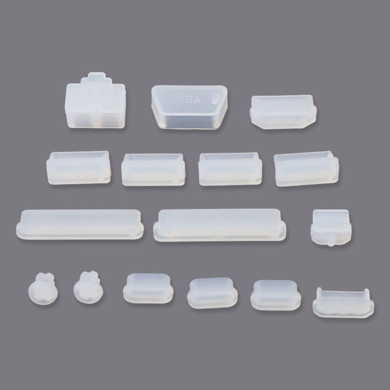 LMDAOO Laptop Dust Plug Cover USB HDMI VGA AUX Silicone 16 PCS - A2