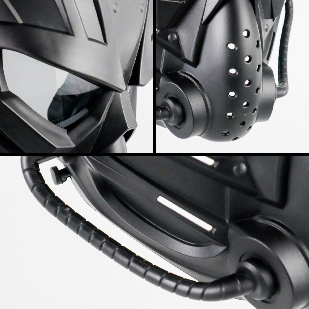 AGT Masker Topeng Airsoft Gun Paintball Full Face Anti Fog Model Alien - WST01