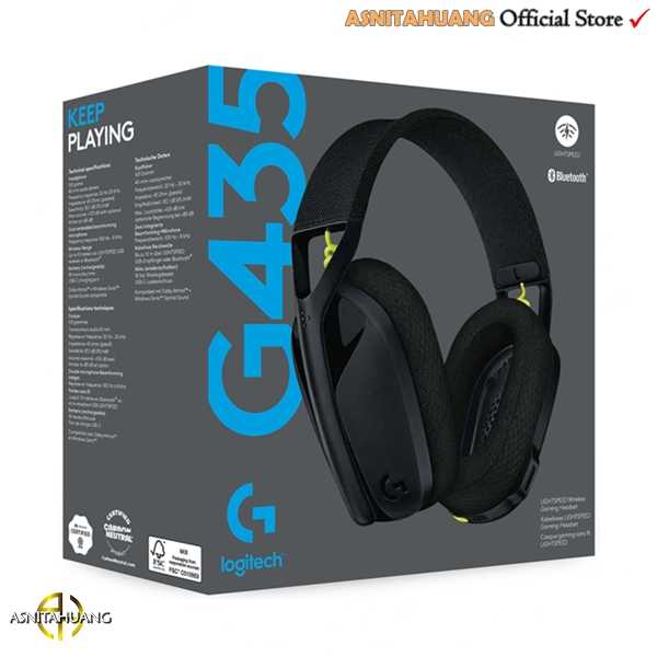 Jual Headset Gaming Logitech G435 Lightspeed Wireless Headset