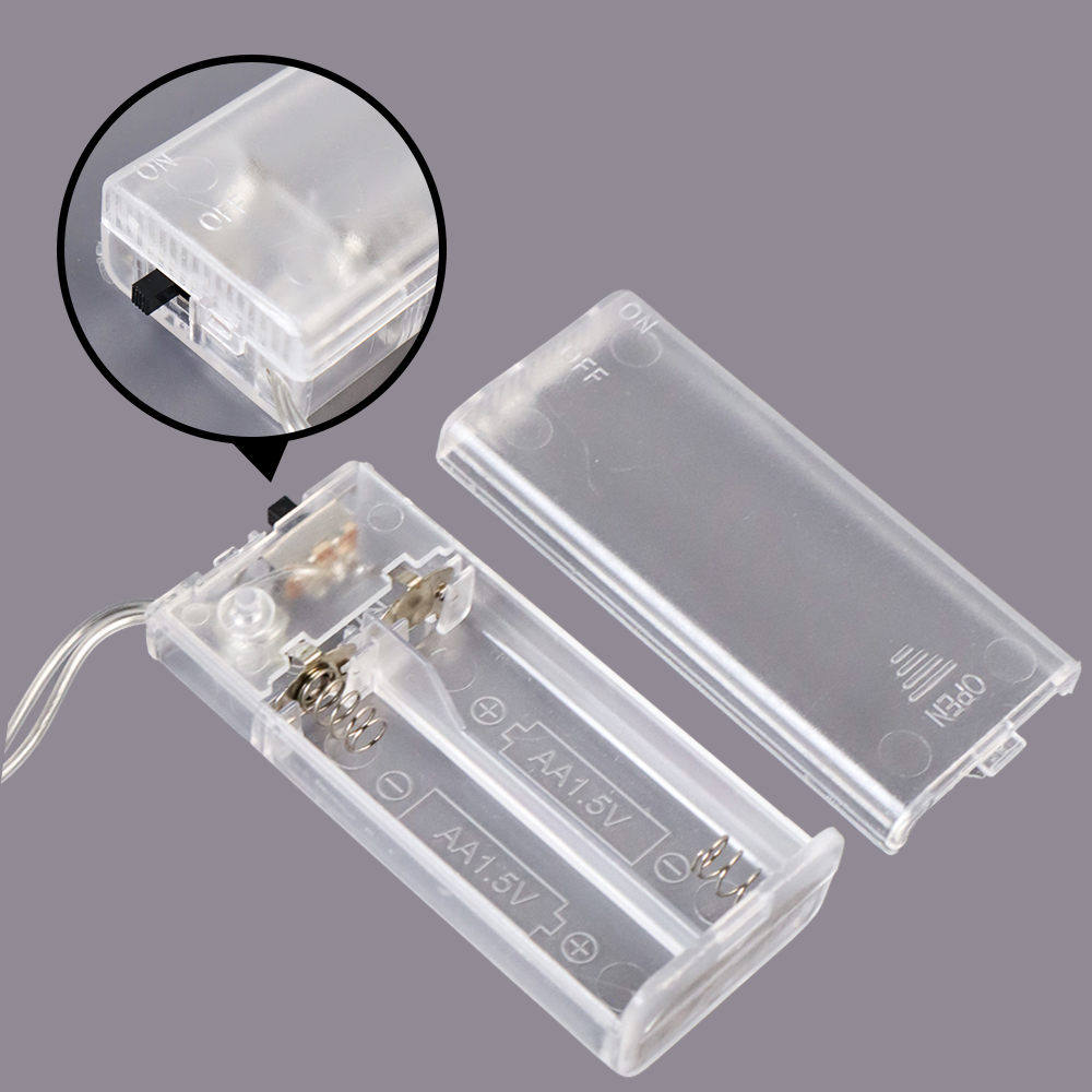 DKG Lampu Hias String Lights Star Shape Battery Power 20 LED 3M - 2G11