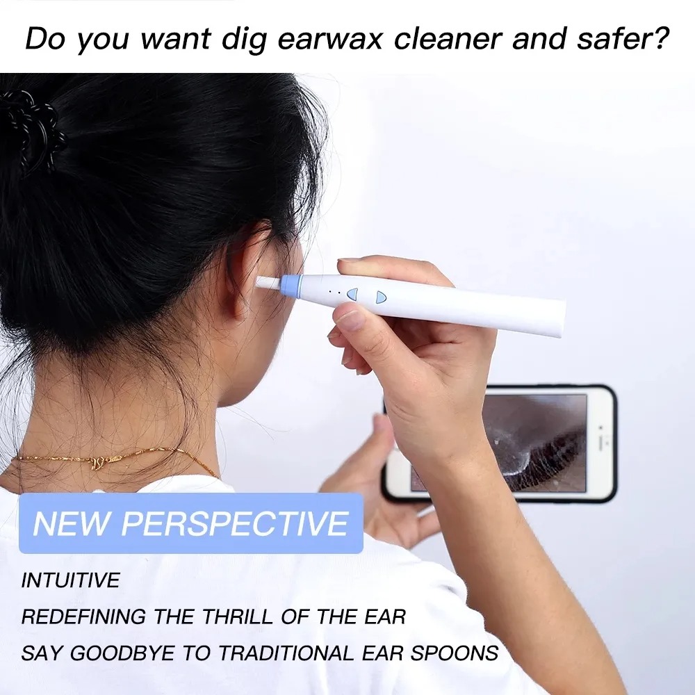 DiGear Kamera Pembersih Telinga Korek Kuping Otoskop Endoscope HD WiFi - Z20