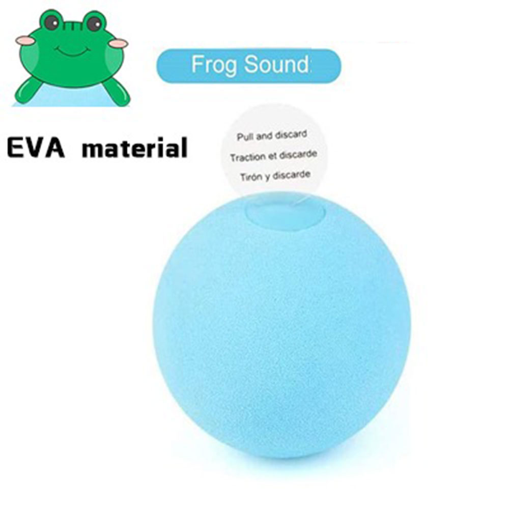 Pet Gravity Mainan Kucing Bola Aroma Catnip Ball Frog Sound - PG-CT162