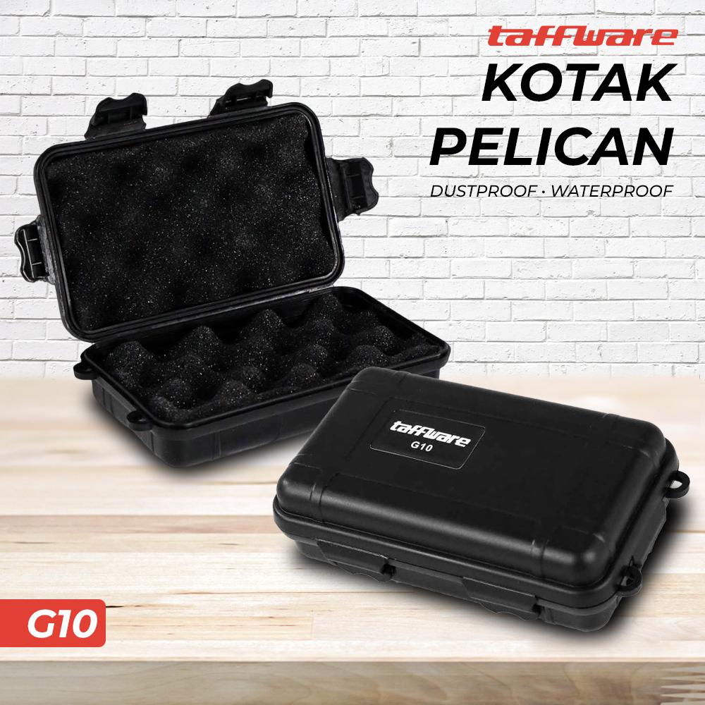 Taffware Kotak Pelican Storage Box Dustproof Waterproof Plastic - G10/J020