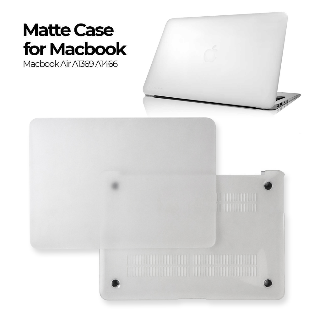 MTT Matte Case for Macbook Air 13 Inch A1466 A1369 - MBMS
