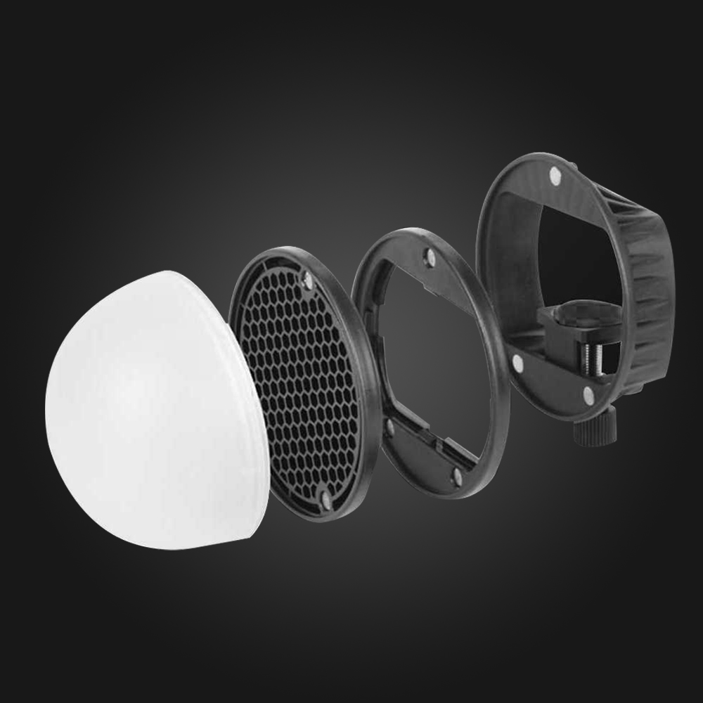 Speedlite Flash Light Modifier Diffuser Reflector - TR08