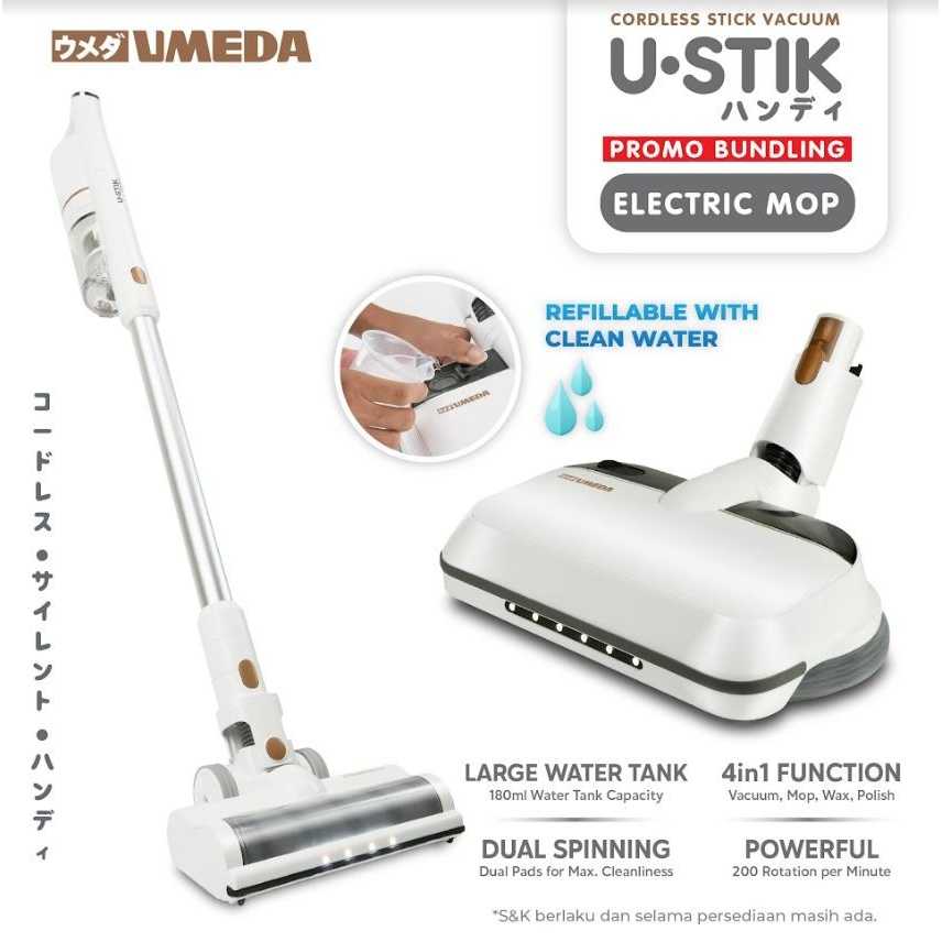 Jual Umeda Vacuum Cleaner U Stik Cordless