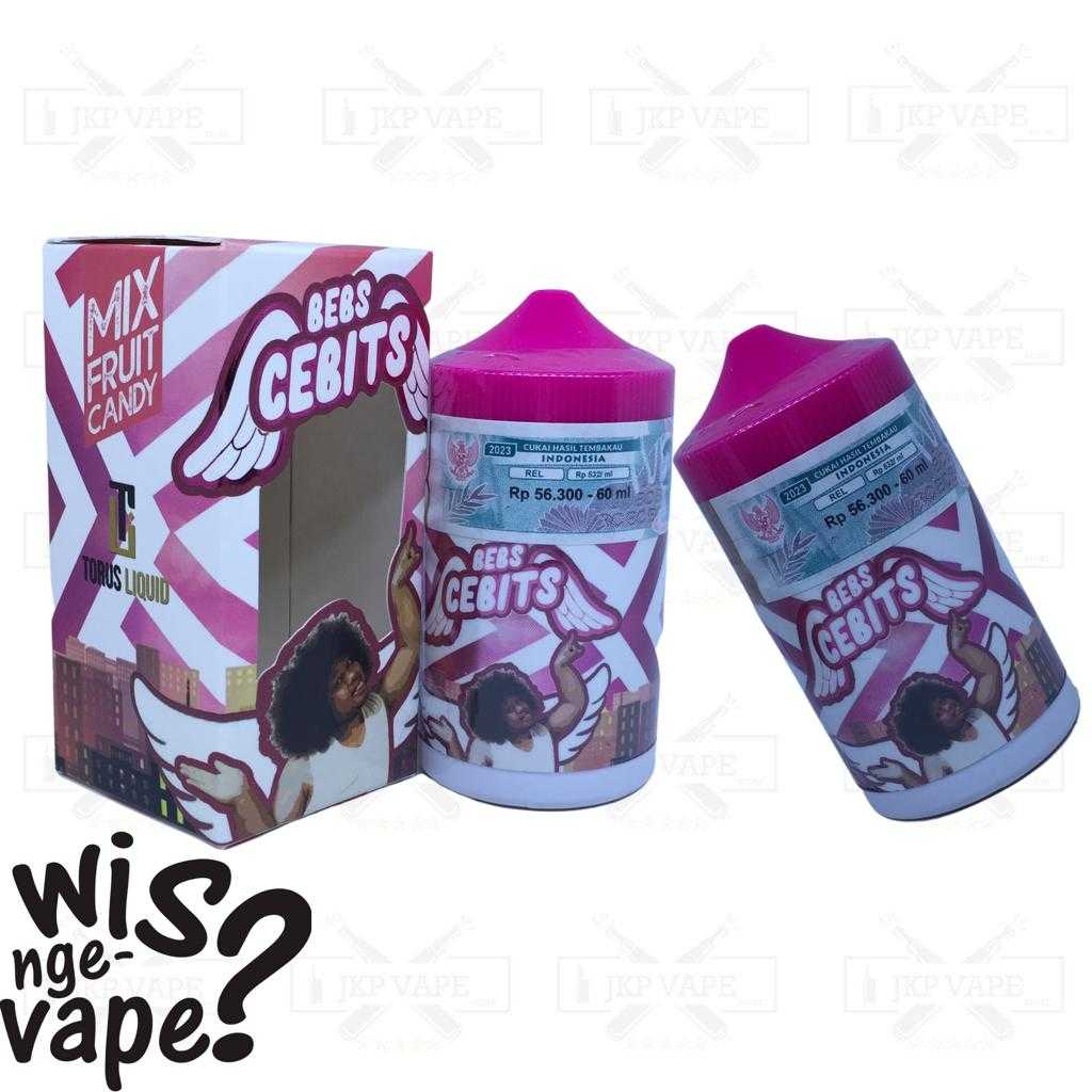 Jual Bebs Cebits Mix Fruit Candy 60ml Liquid Vape by Babe