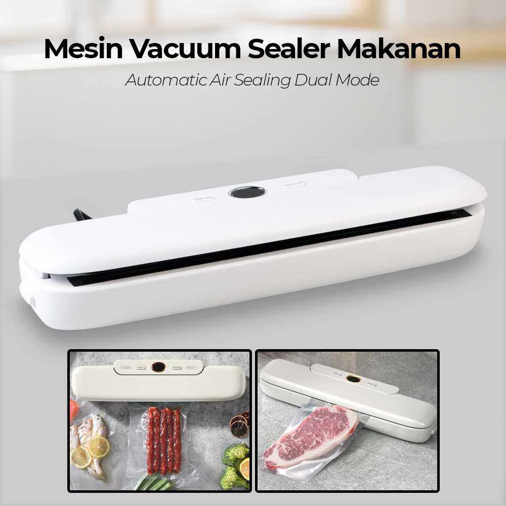 Jual TFALO Mesin Vacuum Sealer Makanan Automatic Air Sealing