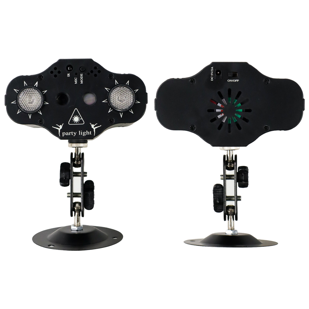 YUNFA Lampu Proyektor Disco Waterproof LED RGB 5V 10W with Remote - AL-001