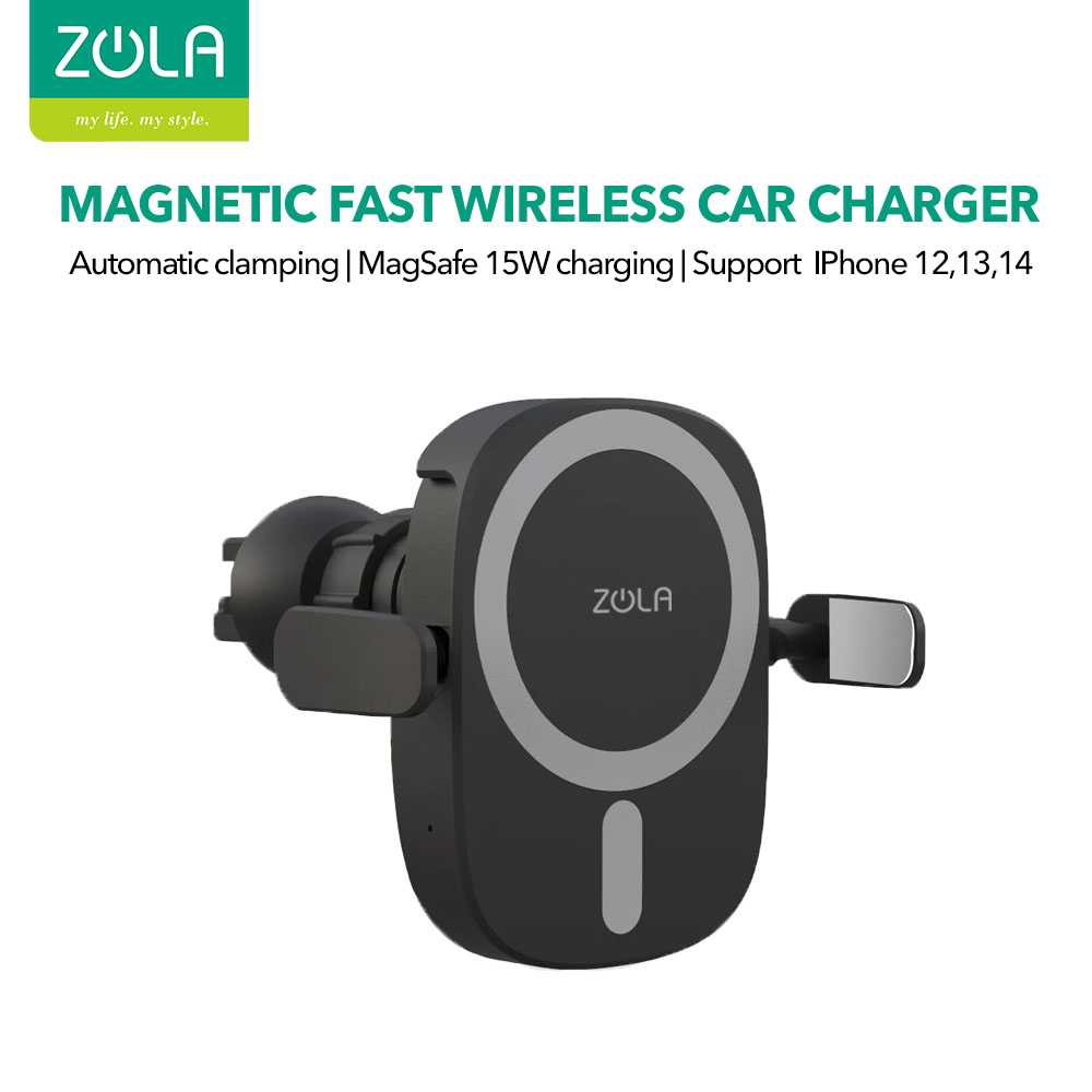 Jual Zola Car Holder QI Charger Wireless Charger Fast