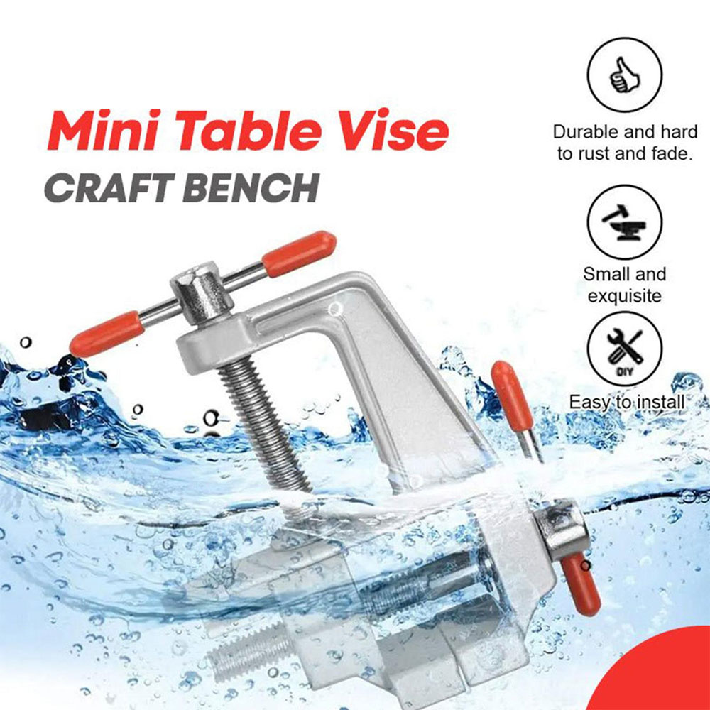YCT Clamp Jepit Meja Vise Bench Table Kerajinan Seni Perhiasan 25mm - QST