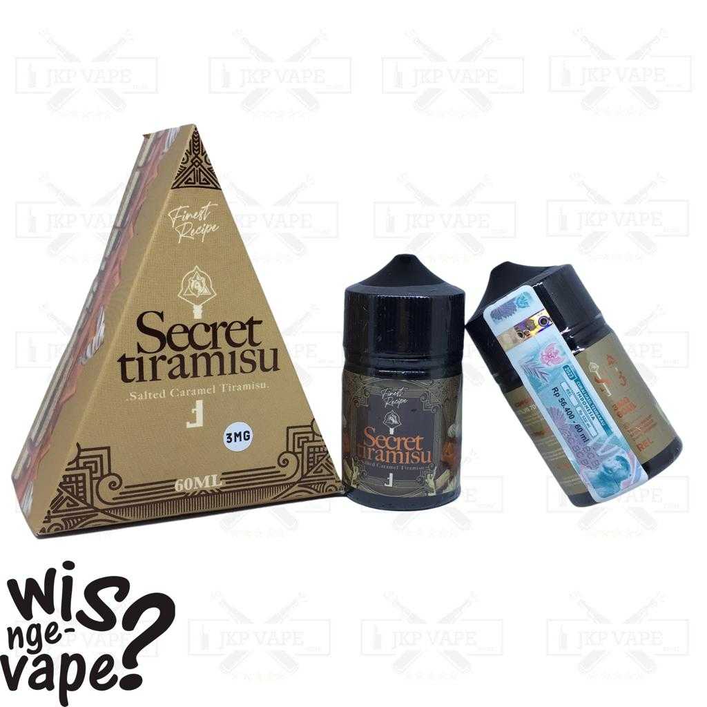 Jual Secret Tiramisu 60ml - Salted Caramel Liquid By Trilogy X