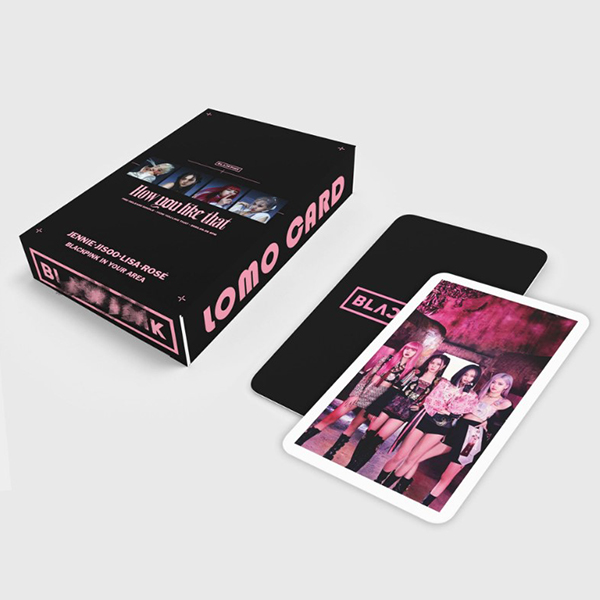 lomo card blackpink how you like that photo card agk039