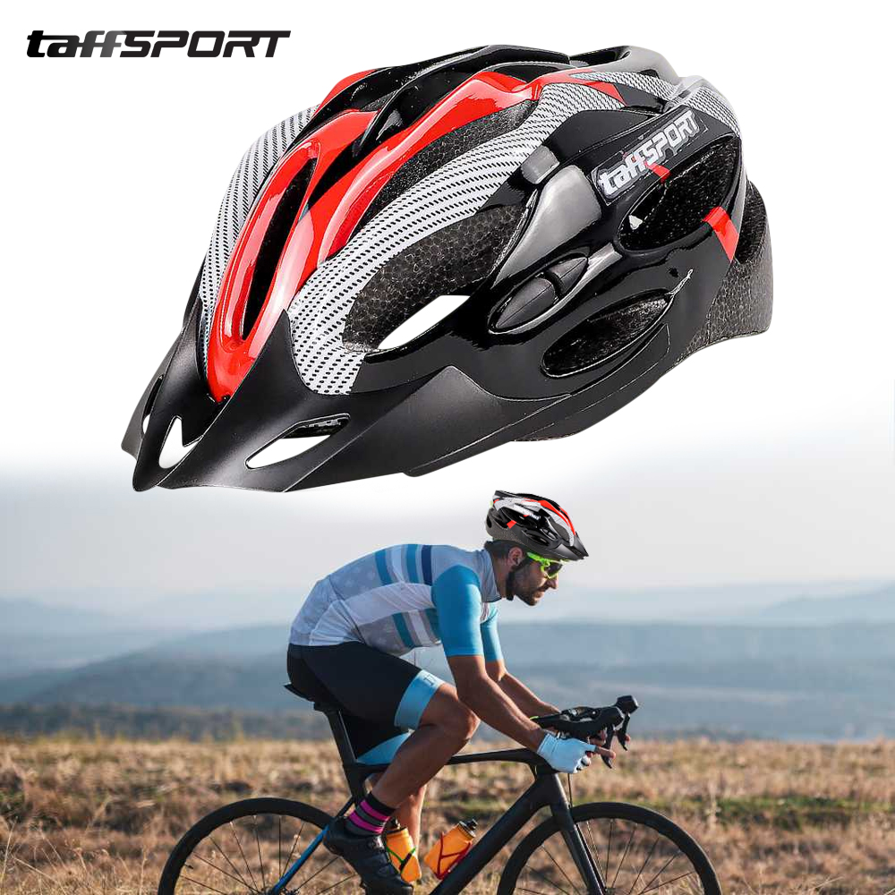TaffSPORT Helm Sepeda Bike Aerodynamic EPS Foam Unisex 21 Air Vent - X10