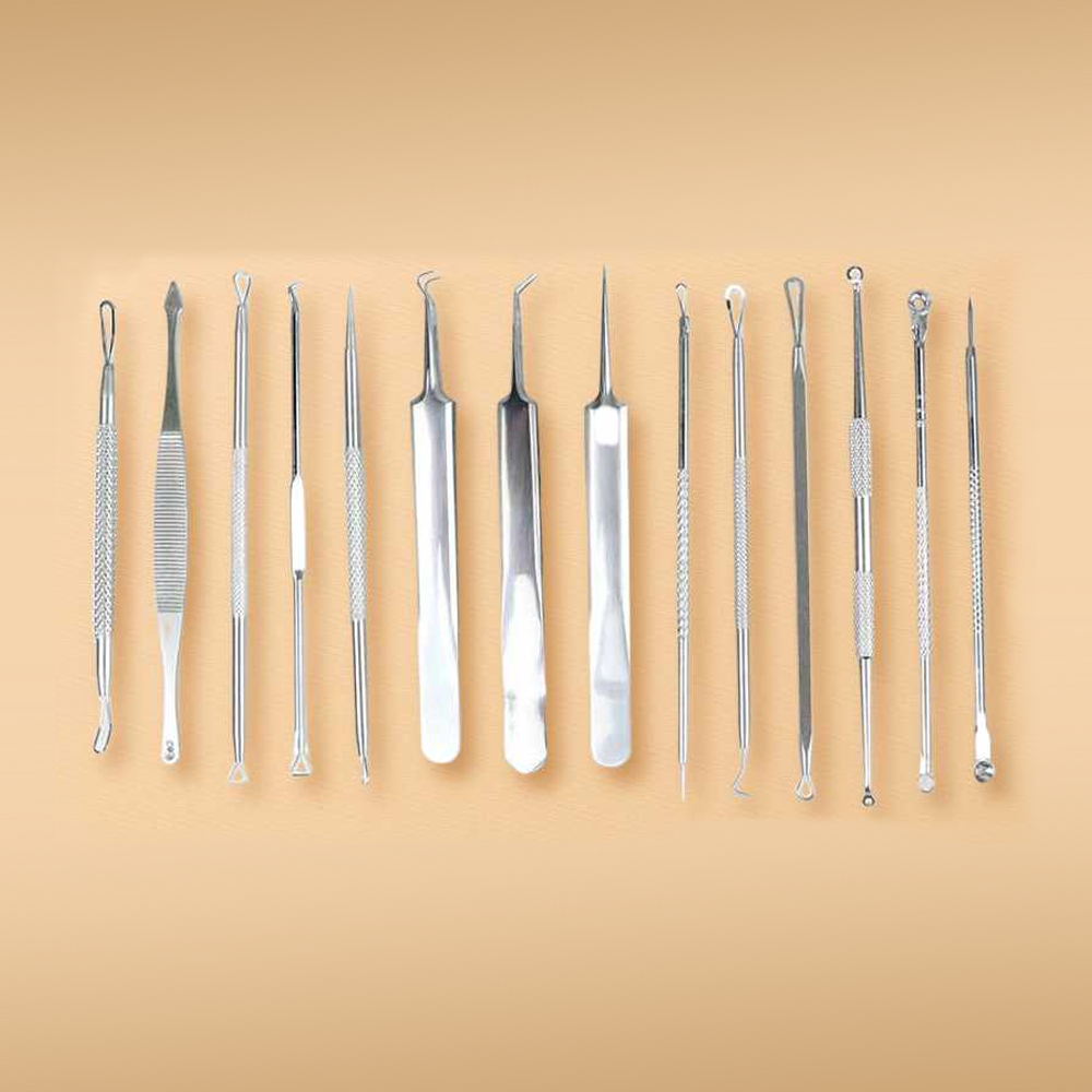 Biutte.co Alat Perlengkapan Komedo Jerawat Blackhead 14 PCS - PT14