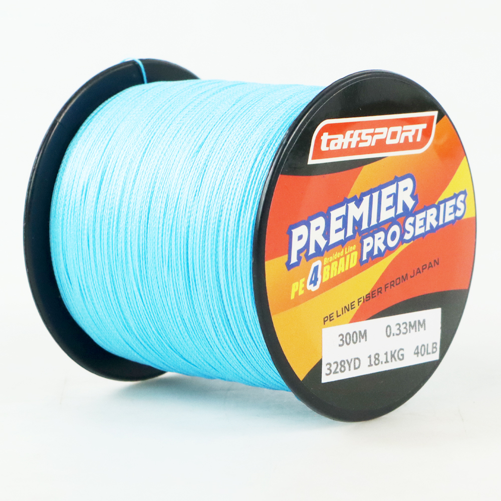 TaffSPORT Premier Pro Series Senar Benang Tali Pancing Braided 300M